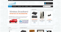Desktop Screenshot of antennashop.com.au